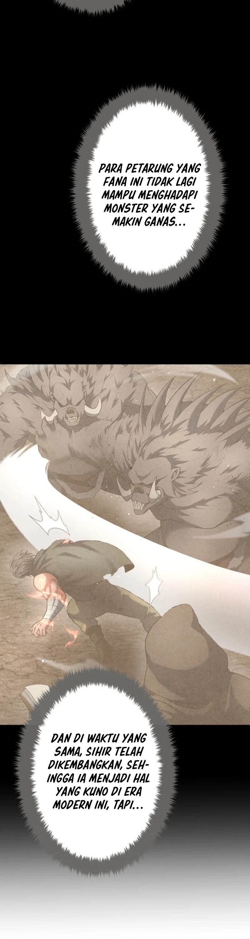 Regression of the Close Combat Mage Chapter 60 Bahasa Indonesia