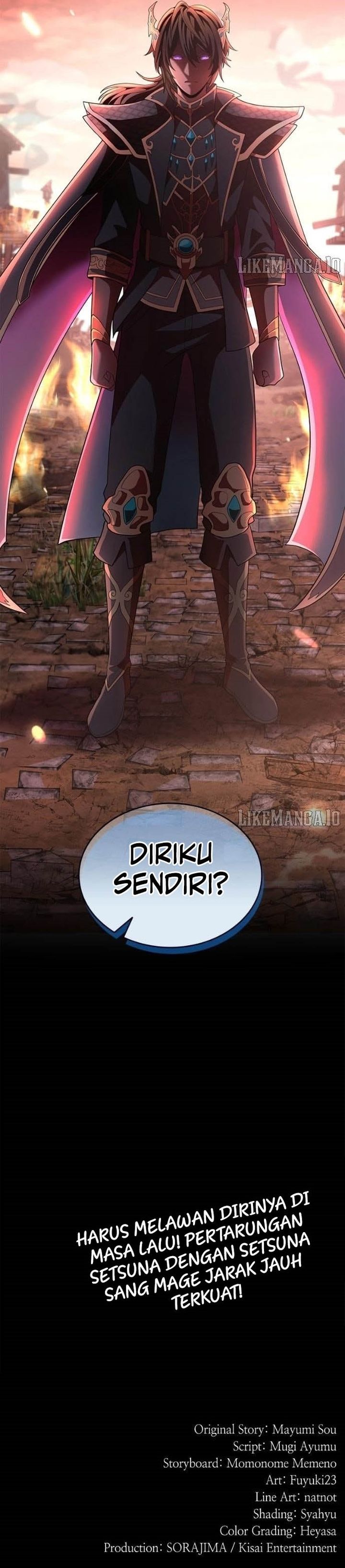 Regression of the Close Combat Mage Chapter 76 Bahasa Indonesia