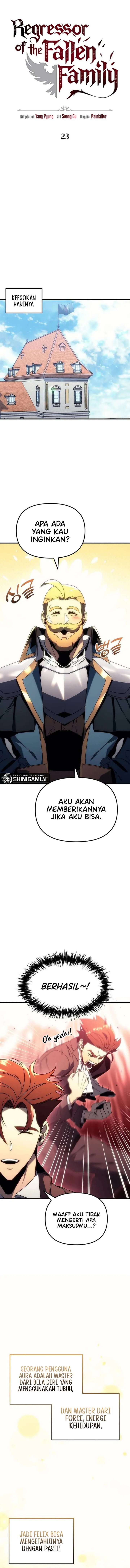 Regressor of the Fallen Family Chapter 23 Bahasa Indonesia