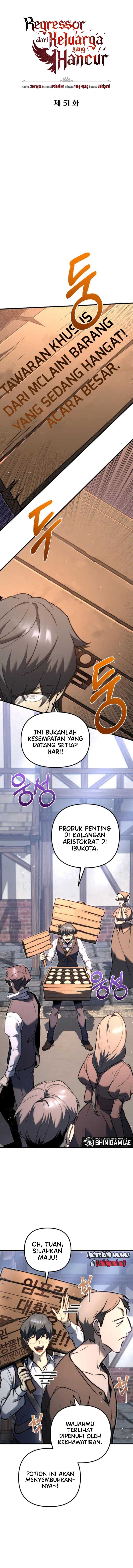 Regressor of the Fallen Family Chapter 51 Bahasa Indonesia