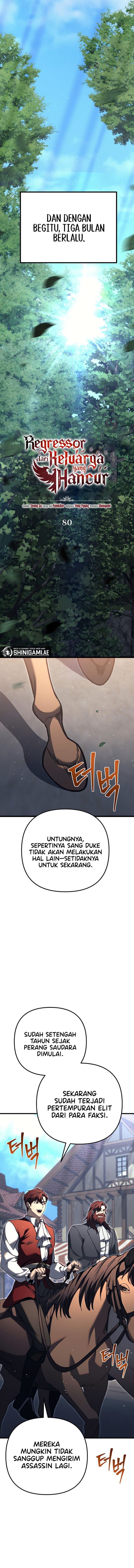 Regressor of the Fallen Family chapter 80