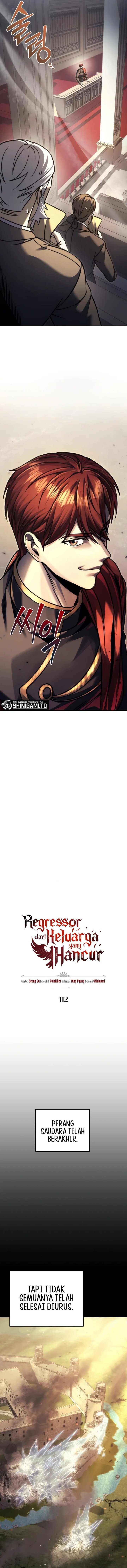 Regressor of the Fallen Family Chapter 112 Bahasa Indonesia