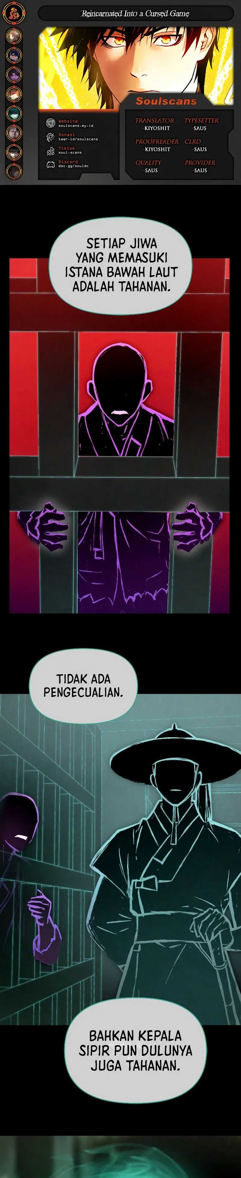 Reincarnated In a Cursed Game Chapter 29 Bahasa Indonesia