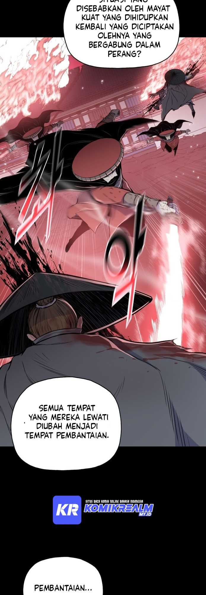 Reincarnated War God Chapter 104 Bahasa Indonesia