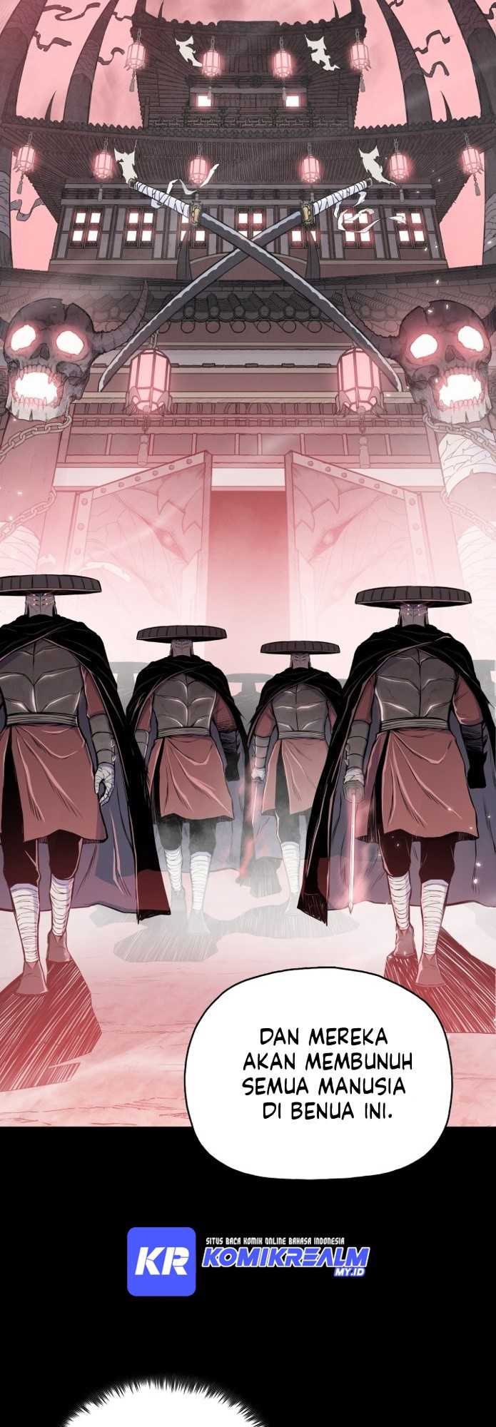 Reincarnated War God Chapter 104 Bahasa Indonesia