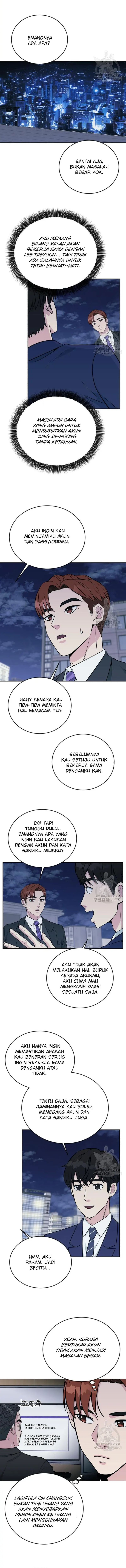 Reincarnated as a New Employee Chapter 19 Bahasa Indonesia