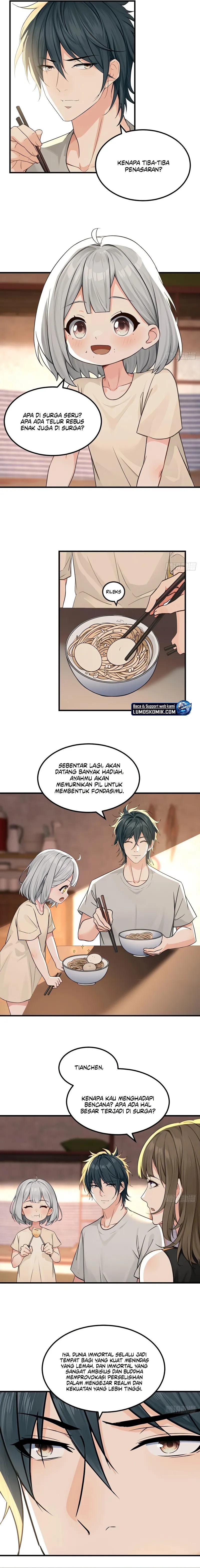 Reincarnated as a Scumbag I Use My Wife and Daughter to Prove Immortality Chapter 29 Bahasa Indonesia