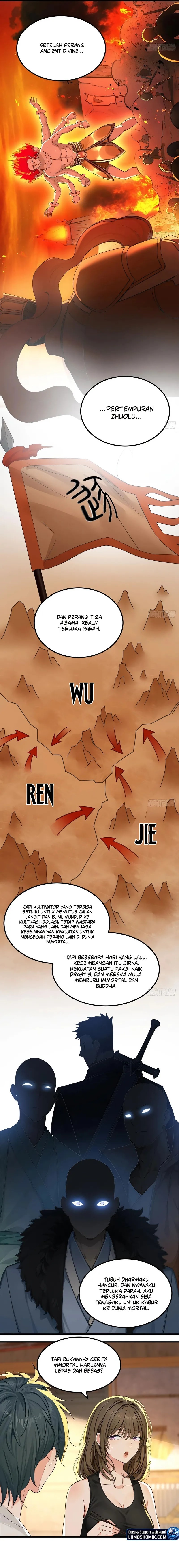 Reincarnated as a Scumbag I Use My Wife and Daughter to Prove Immortality Chapter 29 Bahasa Indonesia