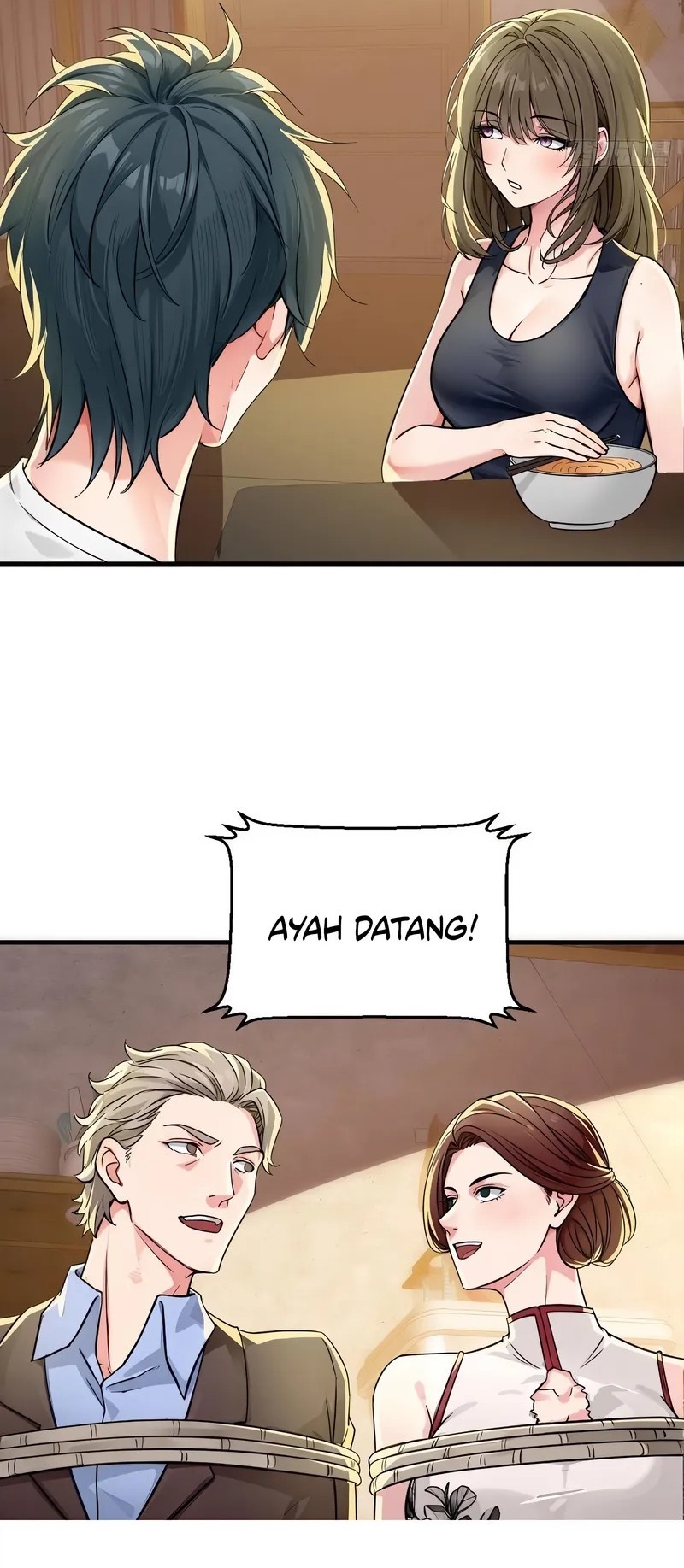 Reincarnated as a Scumbag I Use My Wife and Daughter to Prove Immortality Chapter 29 Bahasa Indonesia