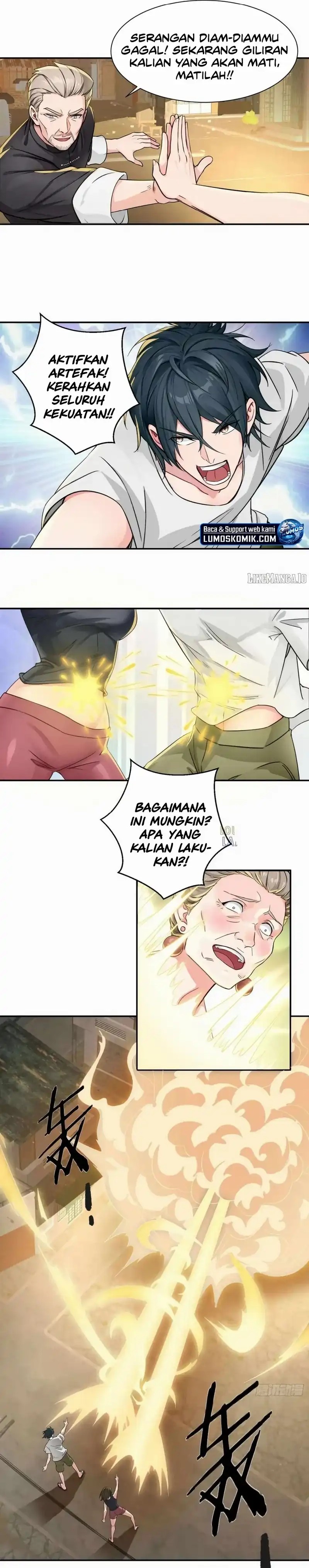 Reincarnated as a Scumbag I Use My Wife and Daughter to Prove Immortality Chapter 40 Bahasa Indonesia