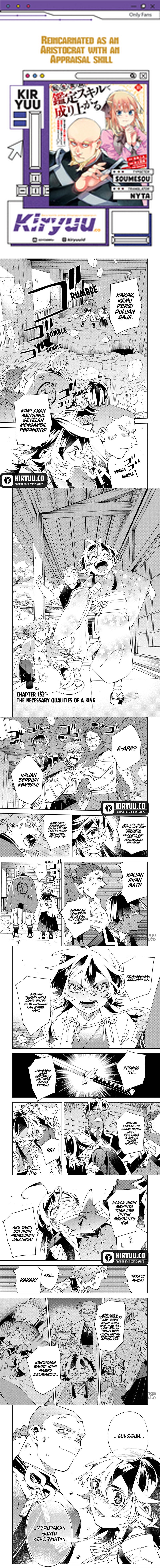 Reincarnated as an Aristocrat with an Appraisal Skill chapter 152