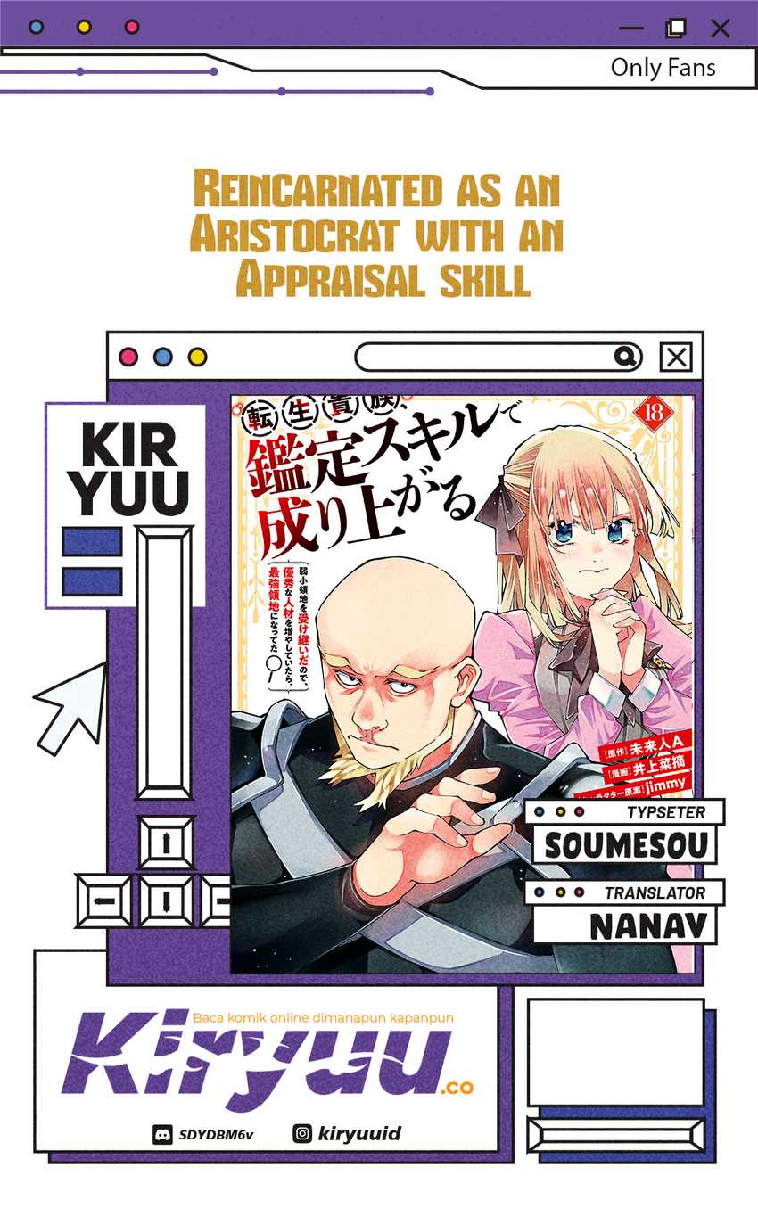 Reincarnated as an Aristocrat with an Appraisal Skill Chapter 158 Bahasa Indonesia