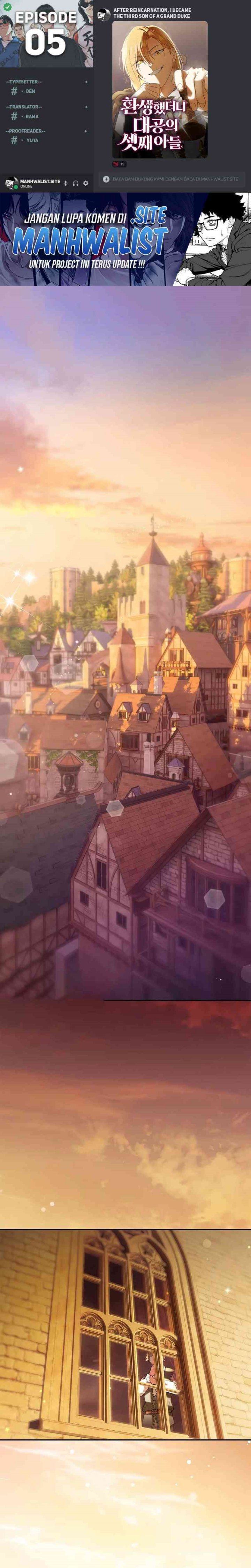 Reincarnated as the Archduke’s Son (A Mercenary’s Rebirth Among Nobles) Chapter 05 Bahasa Indonesia