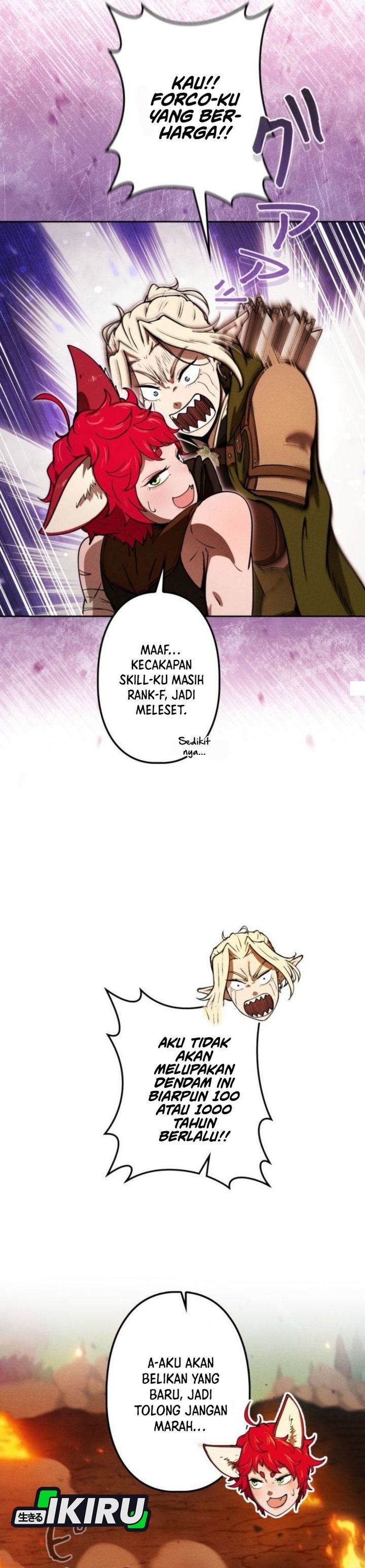 Reincarnated as the Strongest Monster Eater: Revenge on the Tyrant Dragon Chapter 10 Bahasa Indonesia