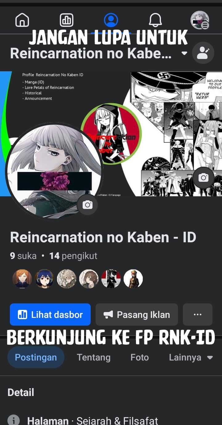 Reincarnation no Kaben chapter 69