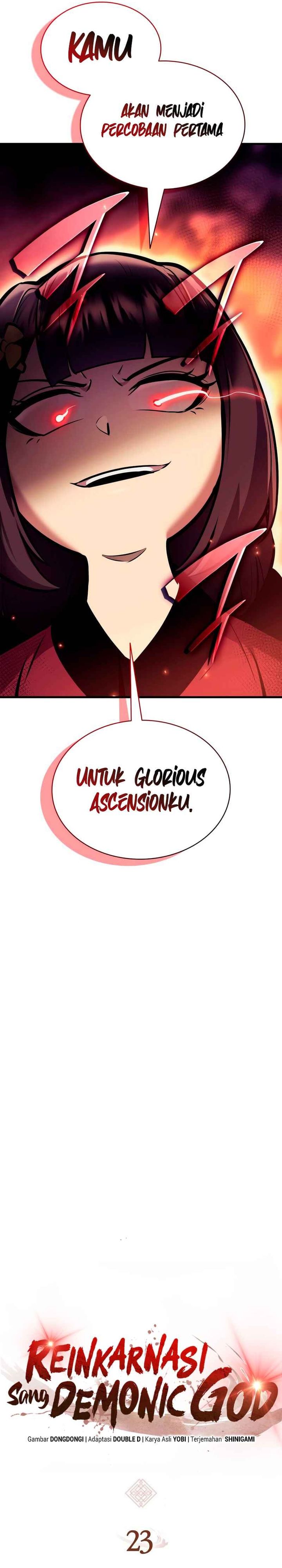 Reincarnation Of The Demonic God chapter 23