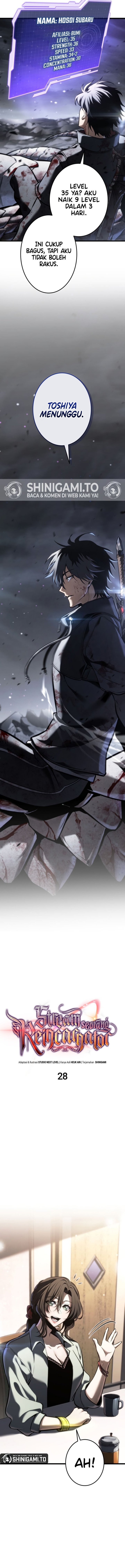 Reincarnator’s Stream Chapter 28 Bahasa Indonesia