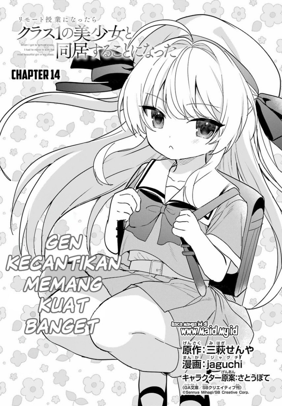 Remote Jugyou ni Nattara Class 1 no Bishoujo Chapter 14 Bahasa Indonesia