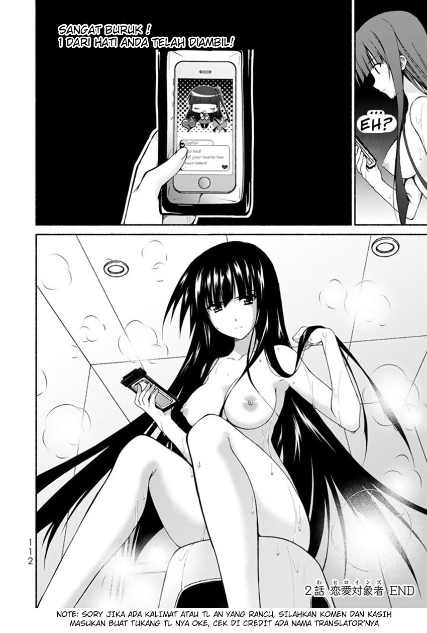 Renai Harem Game Shuuryou no Oshirase ga Kuru Koro ni Chapter 02 Bahasa Indonesia