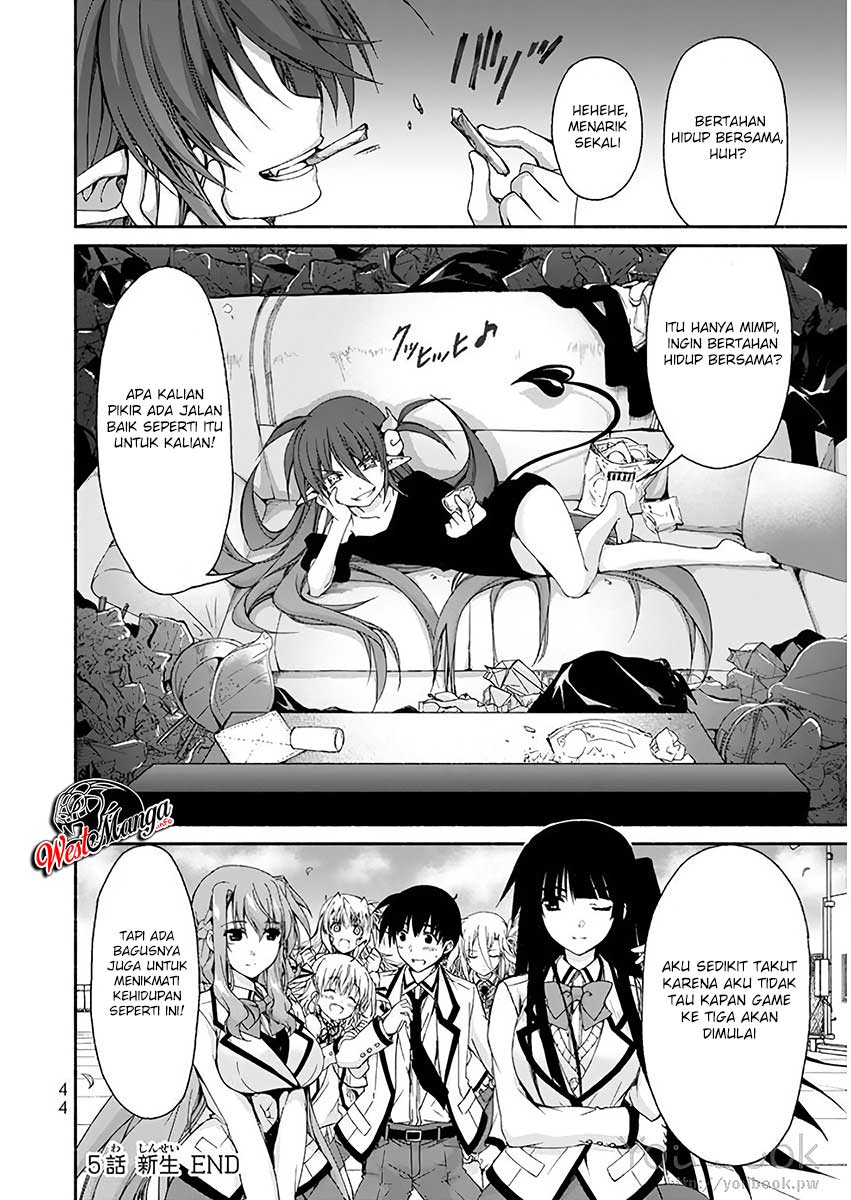Renai Harem Game Shuuryou no Oshirase ga Kuru Koro ni chapter 5