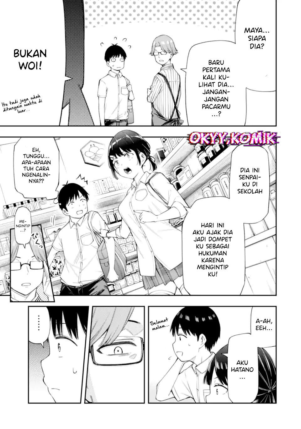 Renai no Jugyou Chapter 09.2 Bahasa Indonesia