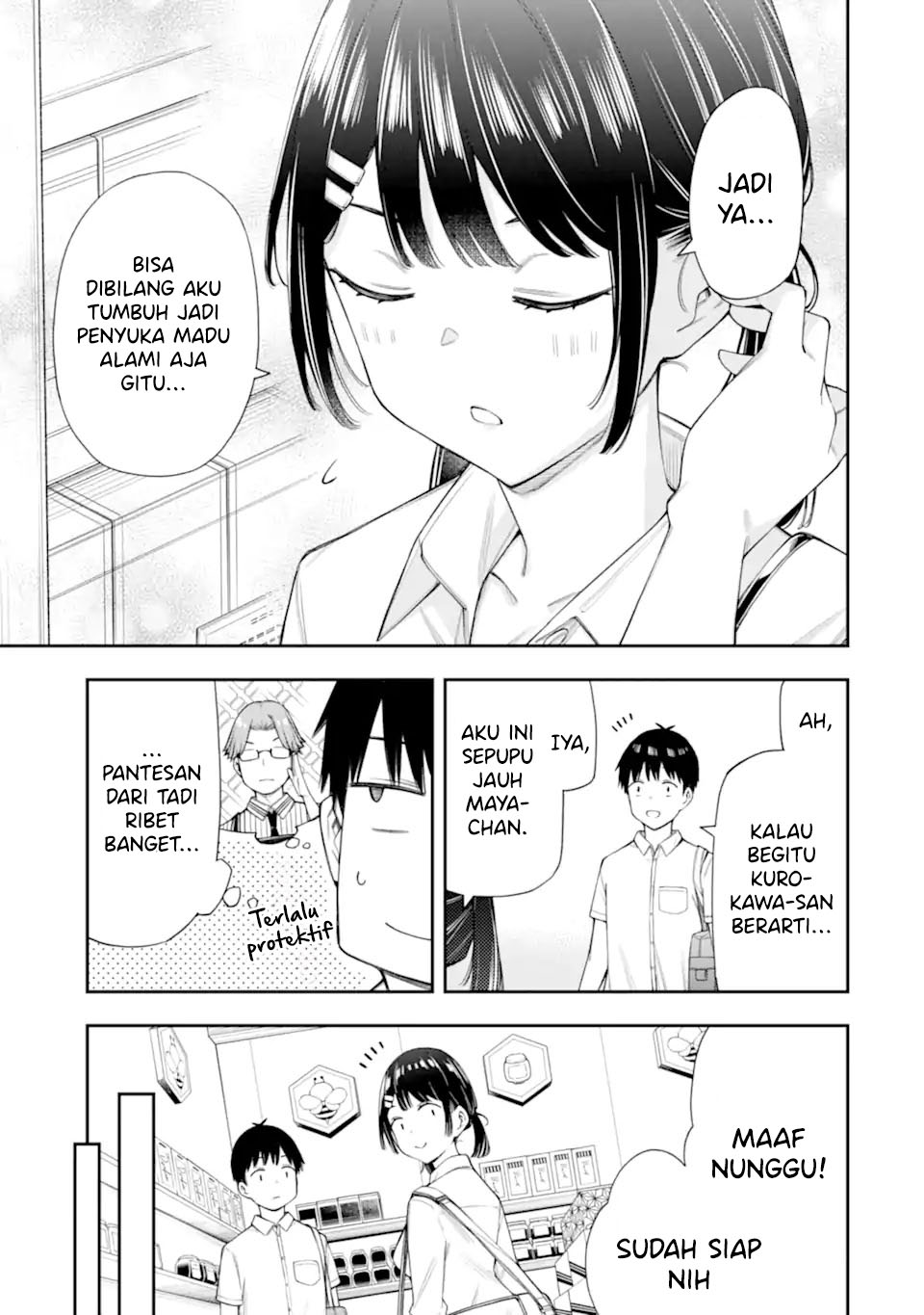 Renai no Jugyou Chapter 09.2 Bahasa Indonesia