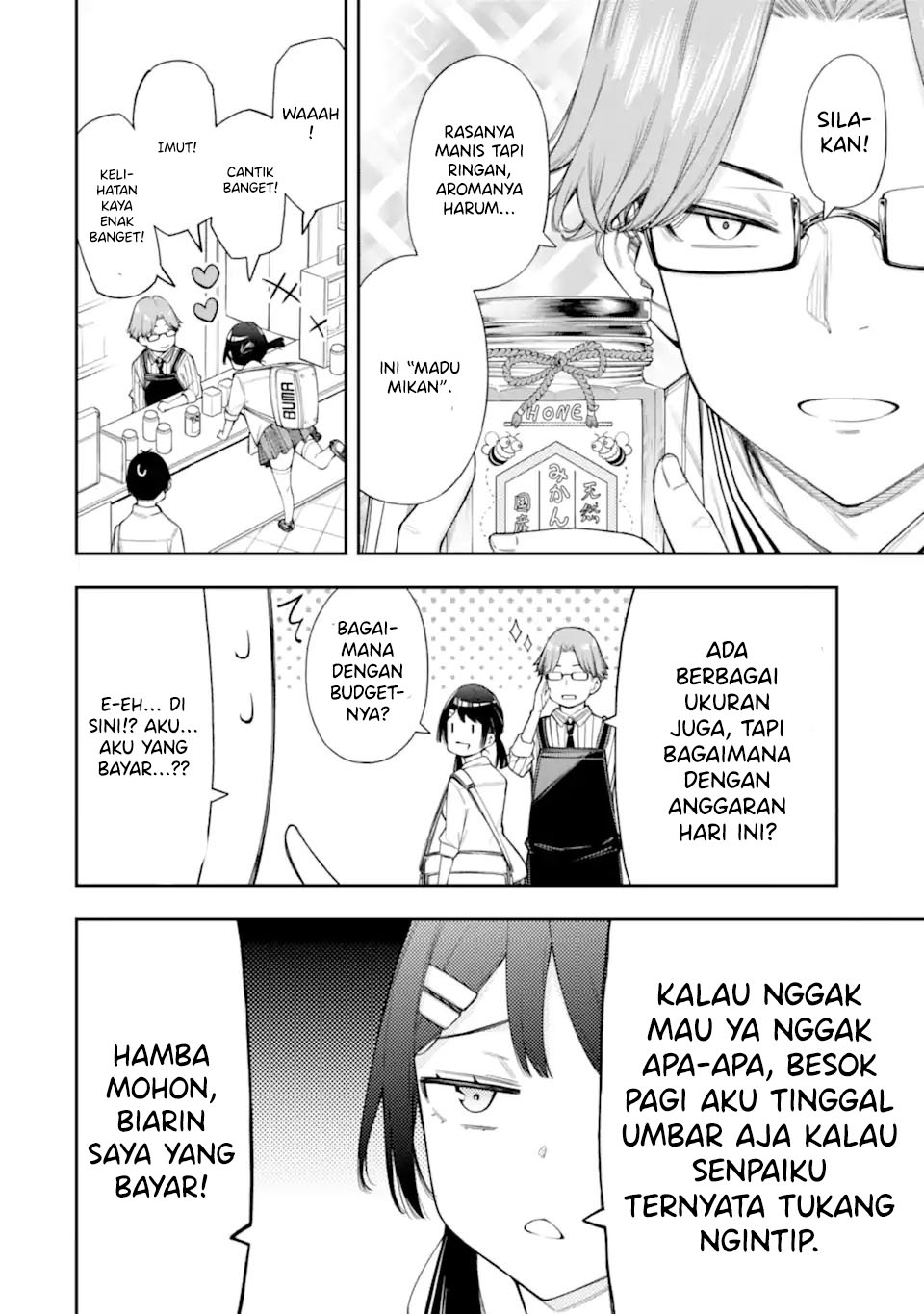 Renai no Jugyou Chapter 09.2 Bahasa Indonesia