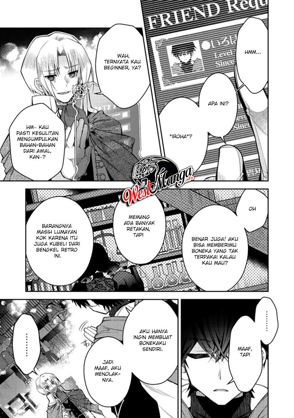 Dilarang COPAS - situs resmi www.mangacanblog.com - Komik retire shita ningyoushi no mmo kikou jojishi 006 - chapter 6 7 Indonesia retire shita ningyoushi no mmo kikou jojishi 006 - chapter 6 Terbaru 13|Baca Manga Komik Indonesia|Mangacan