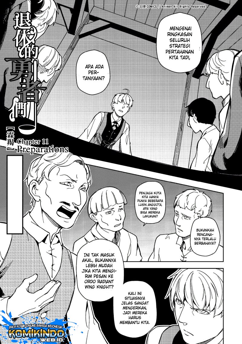 Retired Heroes chapter 11
