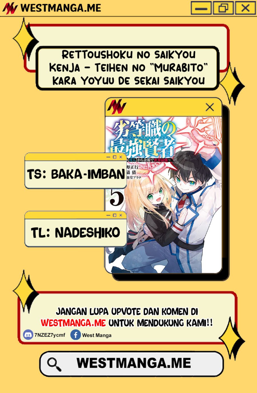 Rettoshoku no Saikyo Kenja ~ Teihen no [Murabito] Kara Yoyuu de Sekai Saikyo ~ chapter 8
