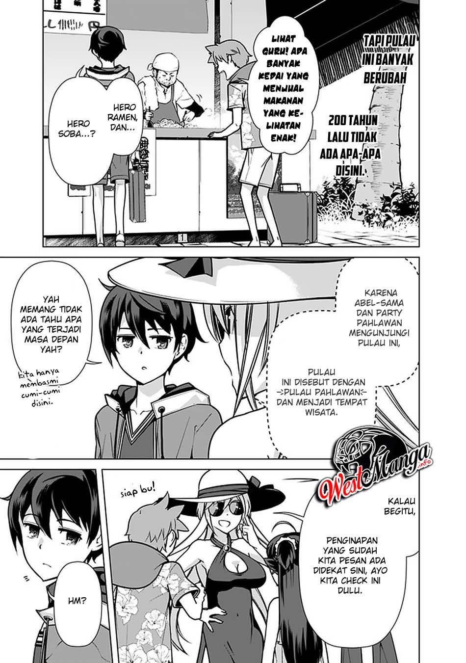 Rettou Me no Tensei Majutsushi Shiitage Rareta Moto Yuusha wa Mirai no Sekai o Yoyuu de Ikinuku Chapter 42 Bahasa Indonesia