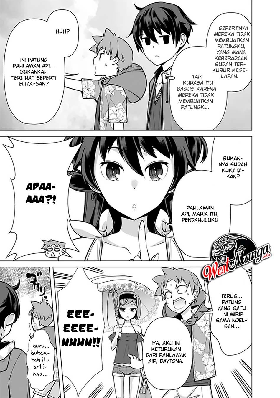 Rettou Me no Tensei Majutsushi Shiitage Rareta Moto Yuusha wa Mirai no Sekai o Yoyuu de Ikinuku Chapter 42 Bahasa Indonesia