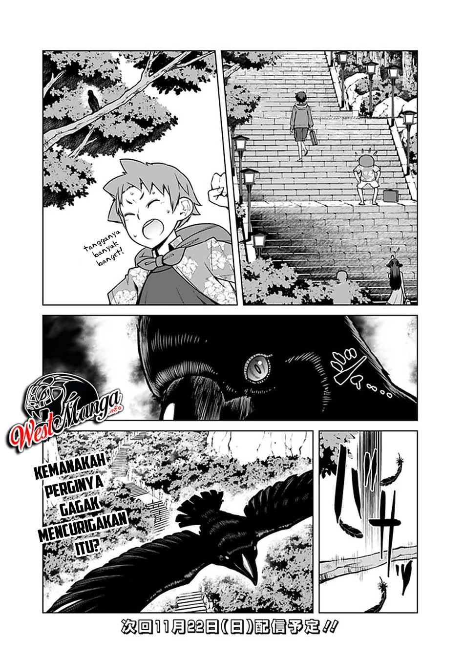 Rettou Me no Tensei Majutsushi Shiitage Rareta Moto Yuusha wa Mirai no Sekai o Yoyuu de Ikinuku Chapter 42 Bahasa Indonesia