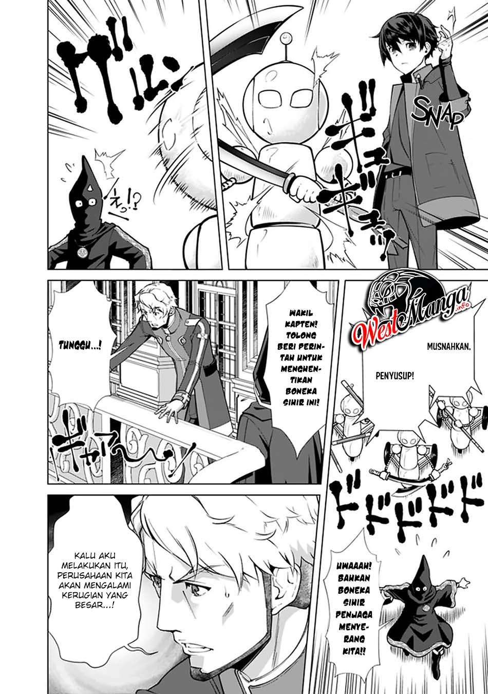 Rettou Me no Tensei Majutsushi Shiitage Rareta Moto Yuusha wa Mirai no Sekai o Yoyuu de Ikinuku Chapter 52 Bahasa Indonesia