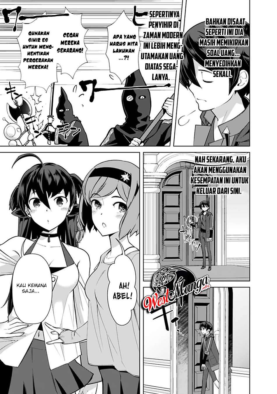Rettou Me no Tensei Majutsushi Shiitage Rareta Moto Yuusha wa Mirai no Sekai o Yoyuu de Ikinuku Chapter 52 Bahasa Indonesia