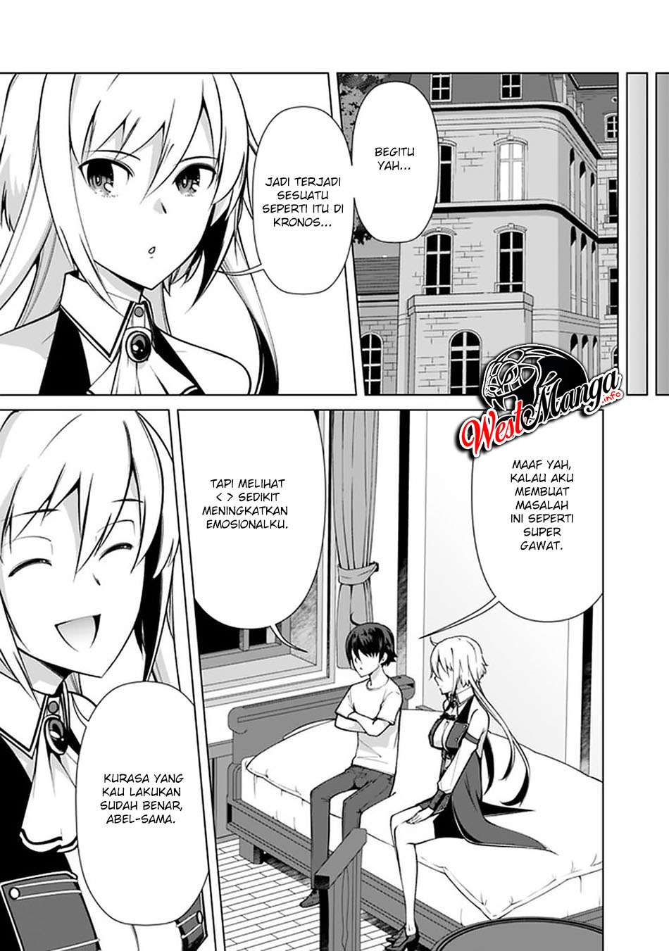 Rettou Me no Tensei Majutsushi Shiitage Rareta Moto Yuusha wa Mirai no Sekai o Yoyuu de Ikinuku Chapter 52 Bahasa Indonesia