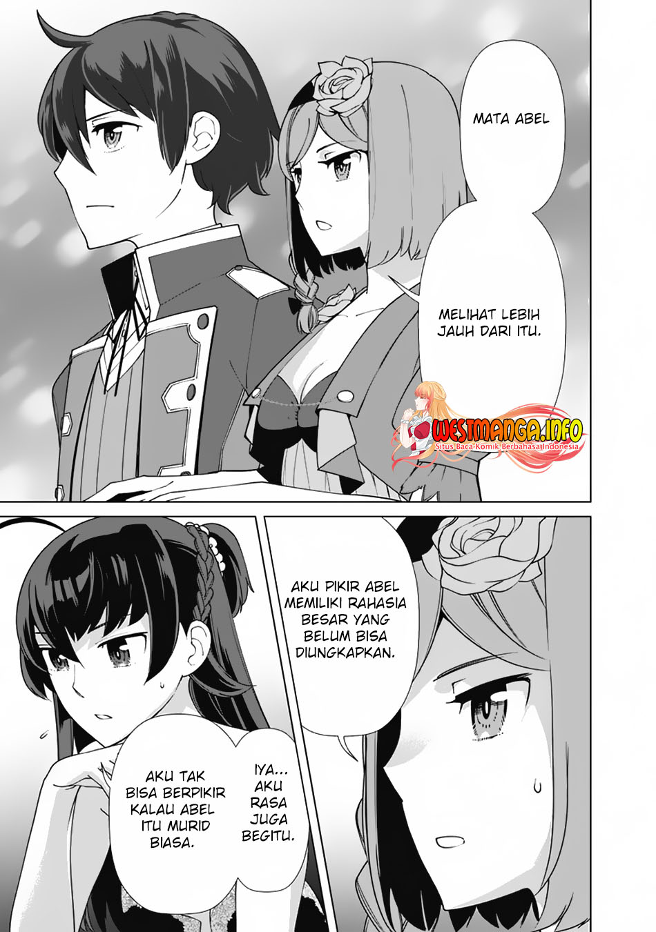 Rettou Me no Tensei Majutsushi Shiitage Rareta Moto Yuusha wa Mirai no Sekai o Yoyuu de Ikinuku Chapter 77 Bahasa Indonesia