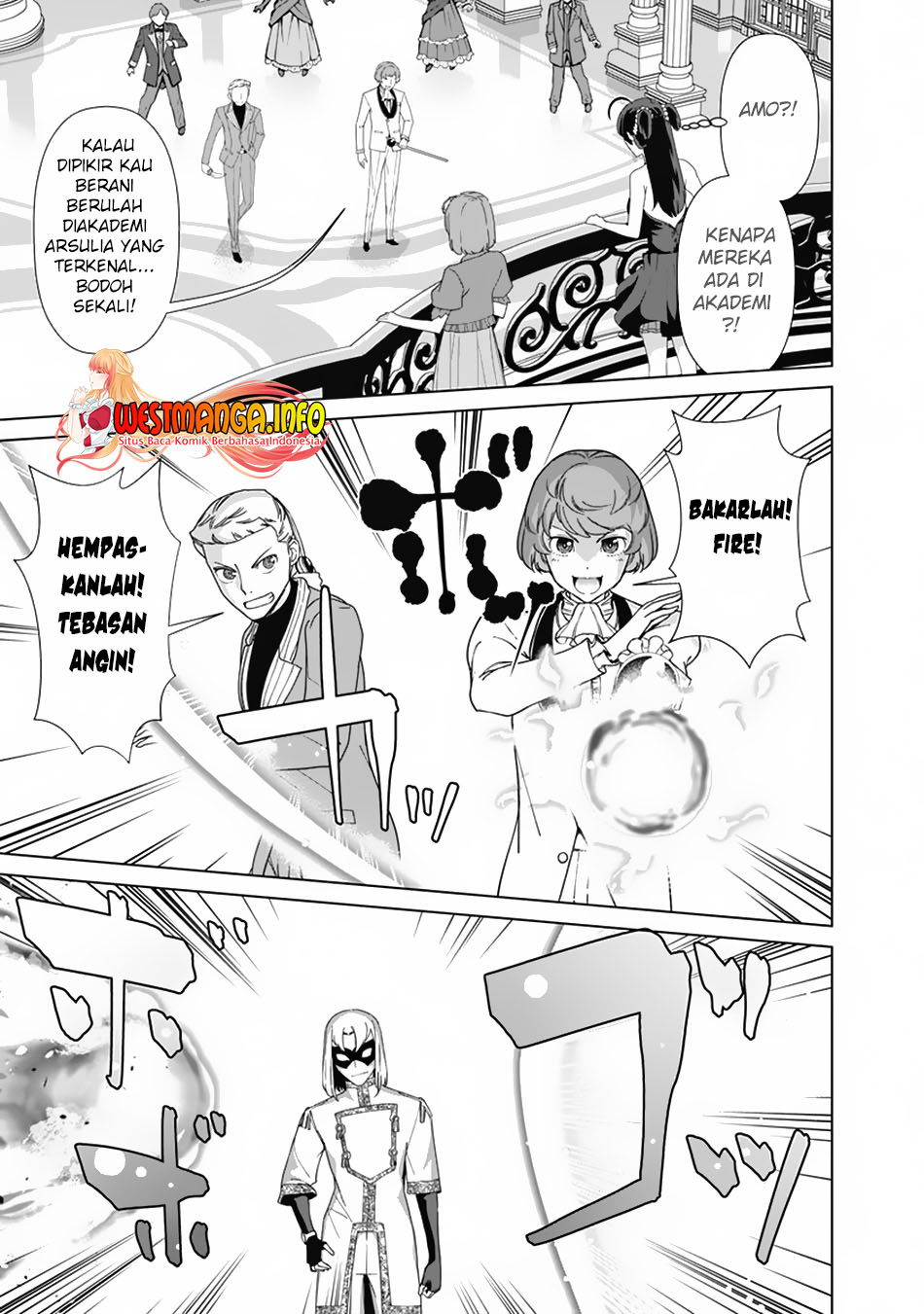 Rettou Me no Tensei Majutsushi Shiitage Rareta Moto Yuusha wa Mirai no Sekai o Yoyuu de Ikinuku Chapter 77 Bahasa Indonesia