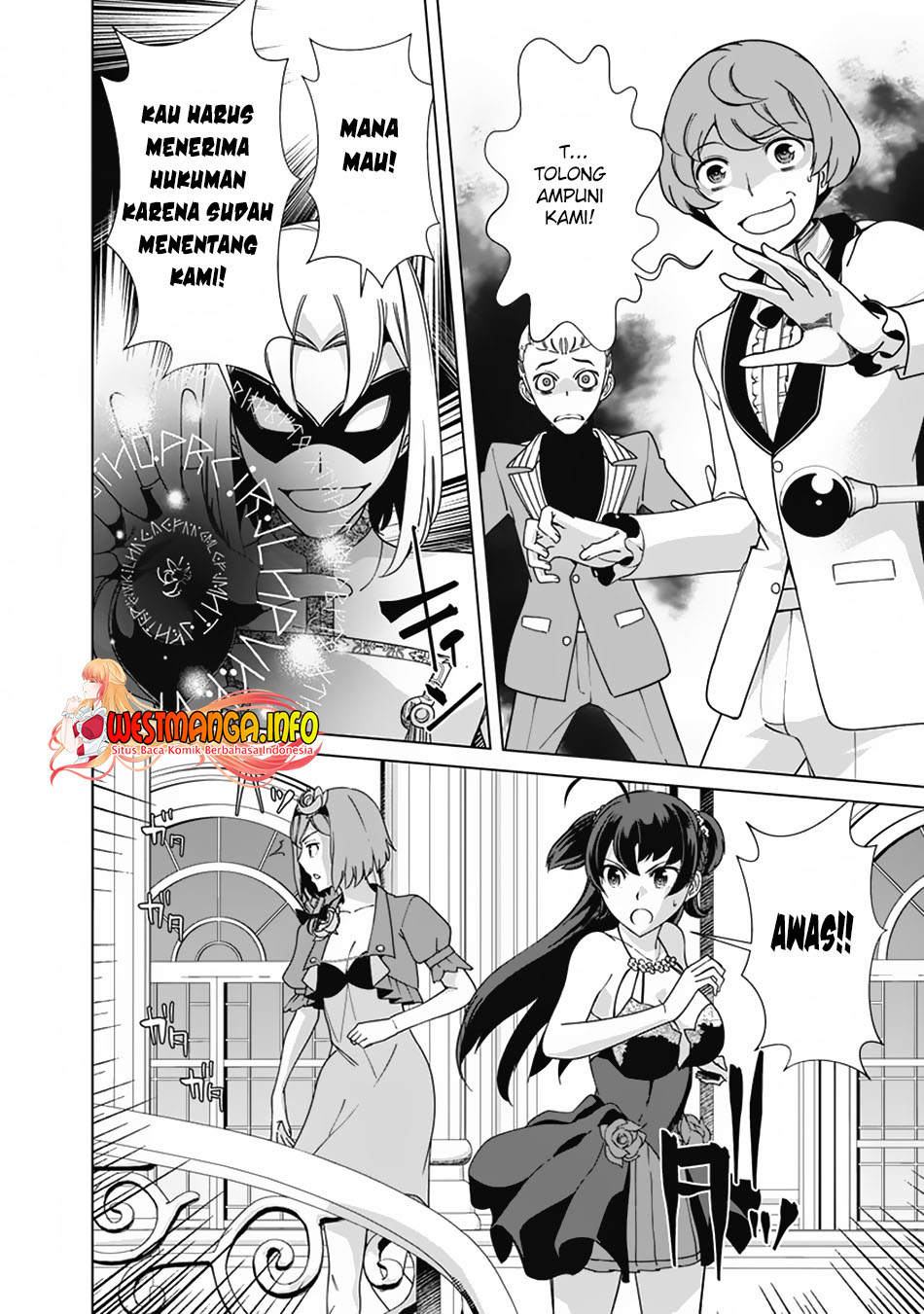 Rettou Me no Tensei Majutsushi Shiitage Rareta Moto Yuusha wa Mirai no Sekai o Yoyuu de Ikinuku Chapter 77 Bahasa Indonesia