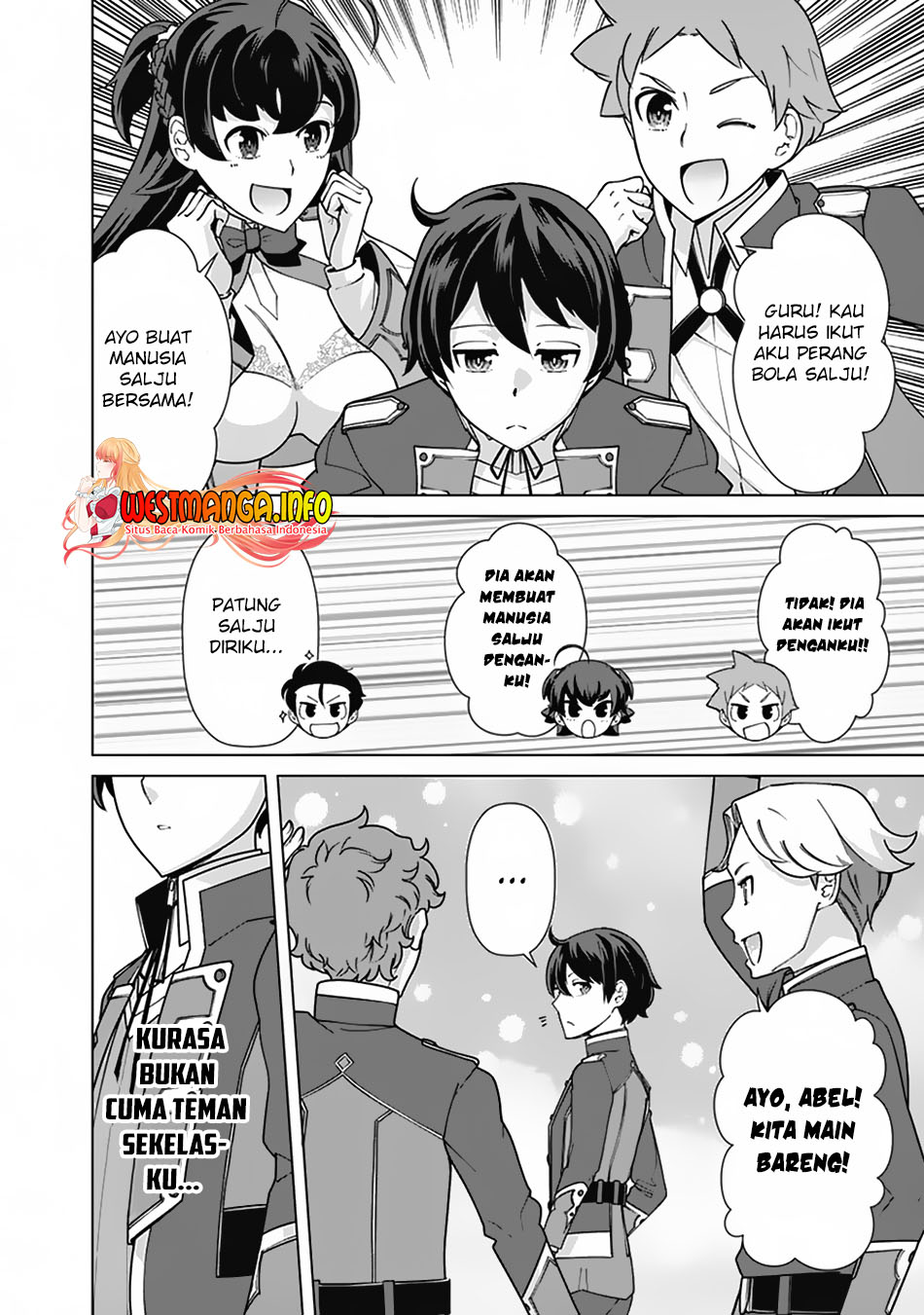Rettou Me no Tensei Majutsushi Shiitage Rareta Moto Yuusha wa Mirai no Sekai o Yoyuu de Ikinuku Chapter 89 Bahasa Indonesia