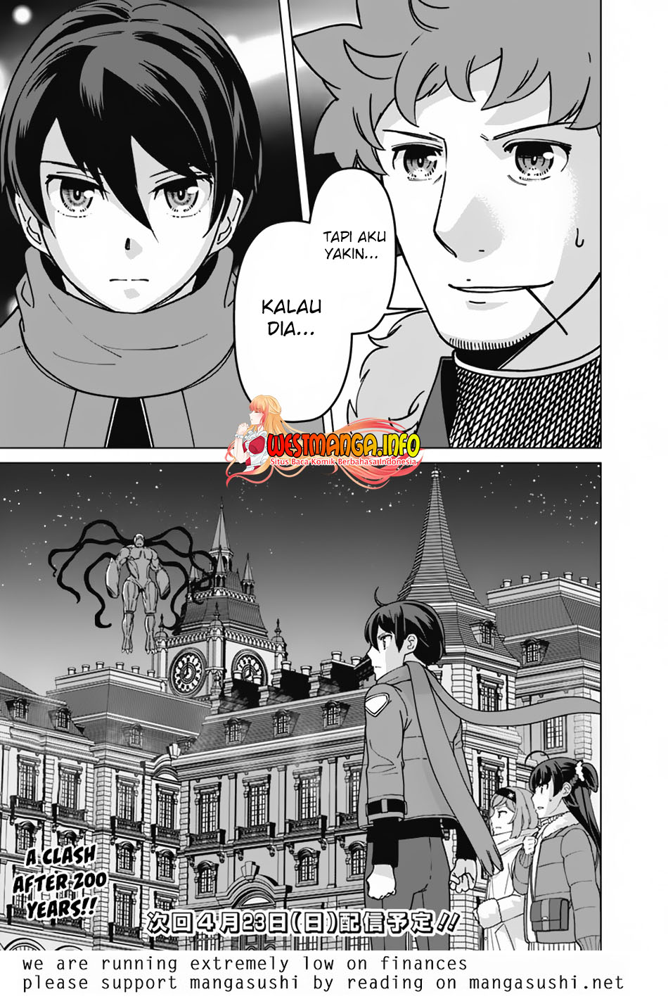Rettou Me no Tensei Majutsushi Shiitage Rareta Moto Yuusha wa Mirai no Sekai o Yoyuu de Ikinuku chapter 97
