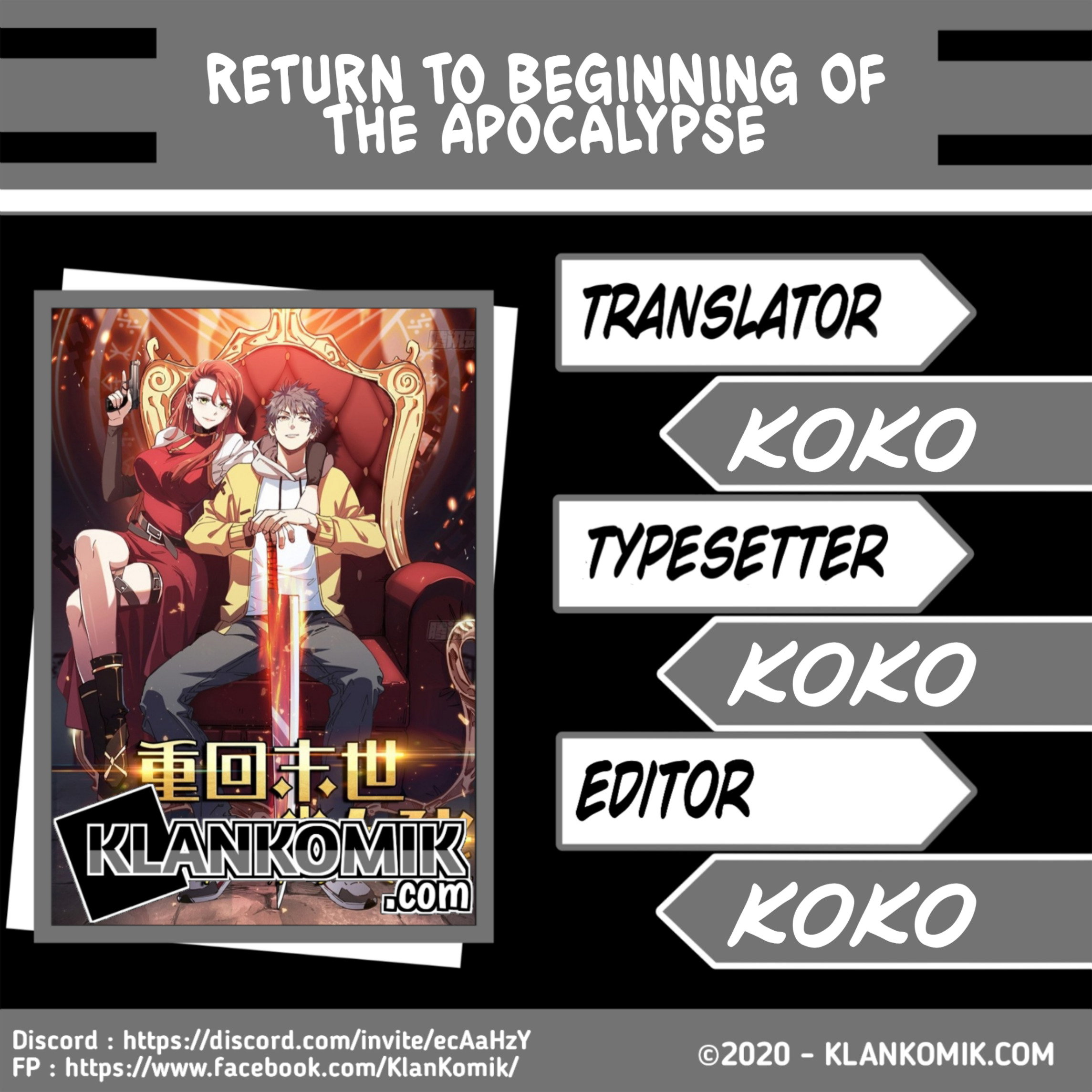 Return To Beginning Of The Apocalypse chapter 56