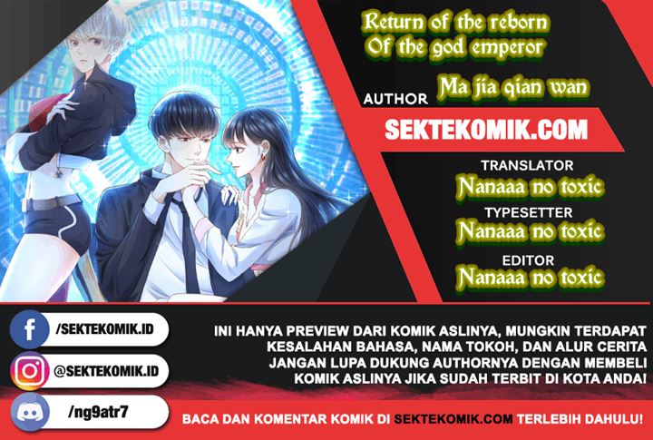 Return of the Reborn God Emperor Chapter 66 Bahasa Indonesia