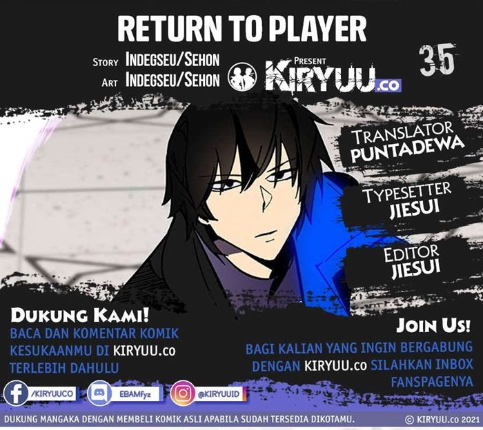 Return to Player Chapter 35 Bahasa Indonesia