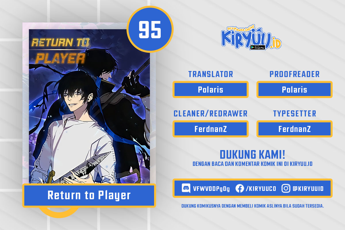 Return to Player Chapter 95 Bahasa Indonesia