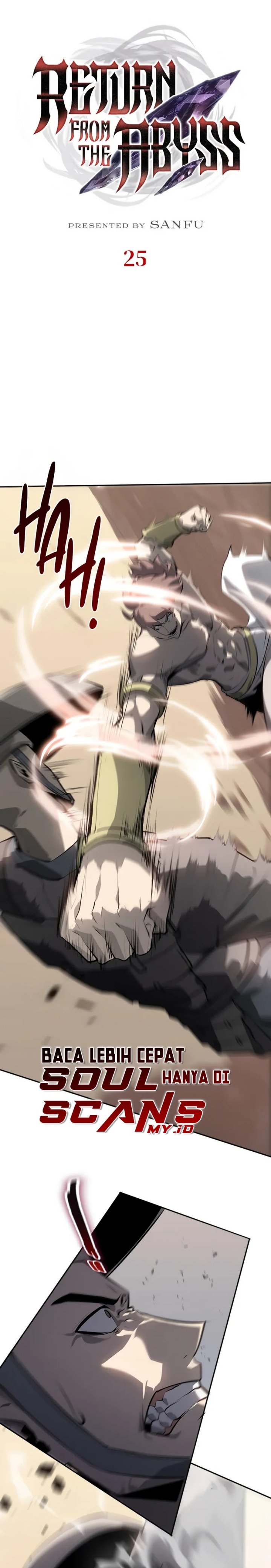 Return From The Abyss Chapter 25 Bahasa Indonesia