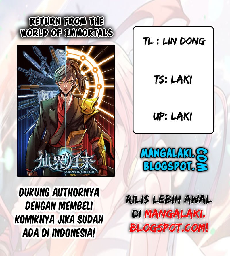 Return From the World of Immortals chapter 2