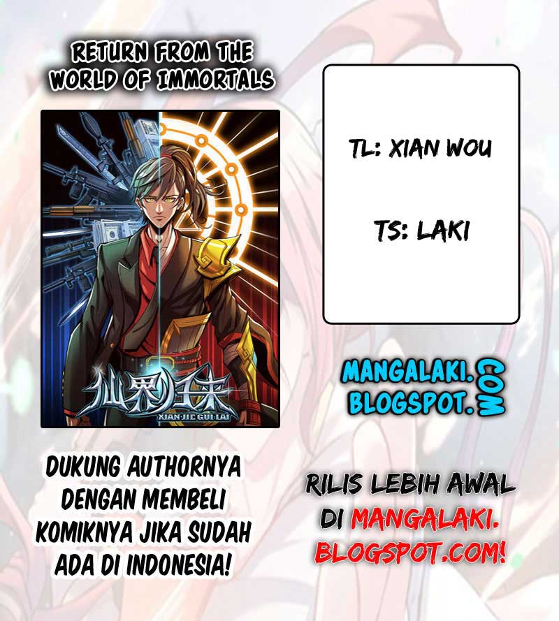 Return From the World of Immortals chapter 8