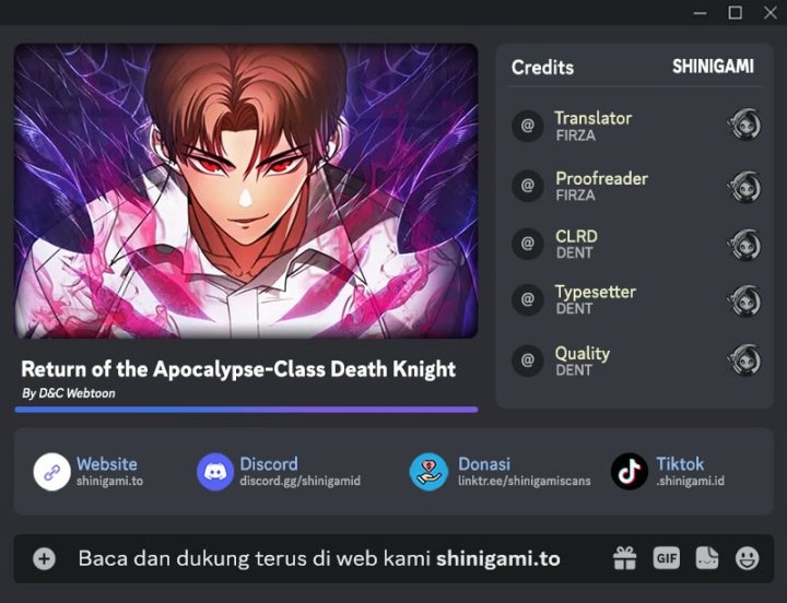 Return Of The Apocalypse-Class Death Knight chapter 9