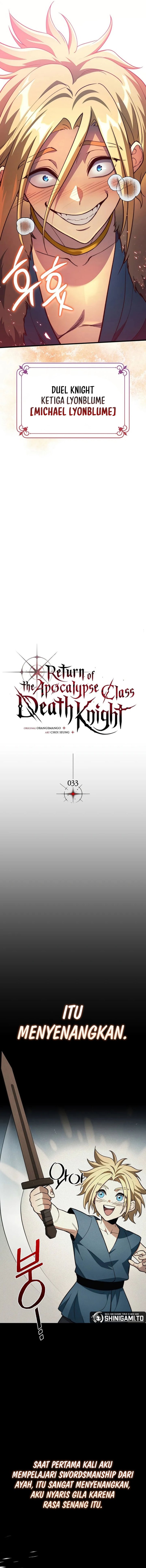 Return Of The Apocalypse-Class Death Knight chapter 33